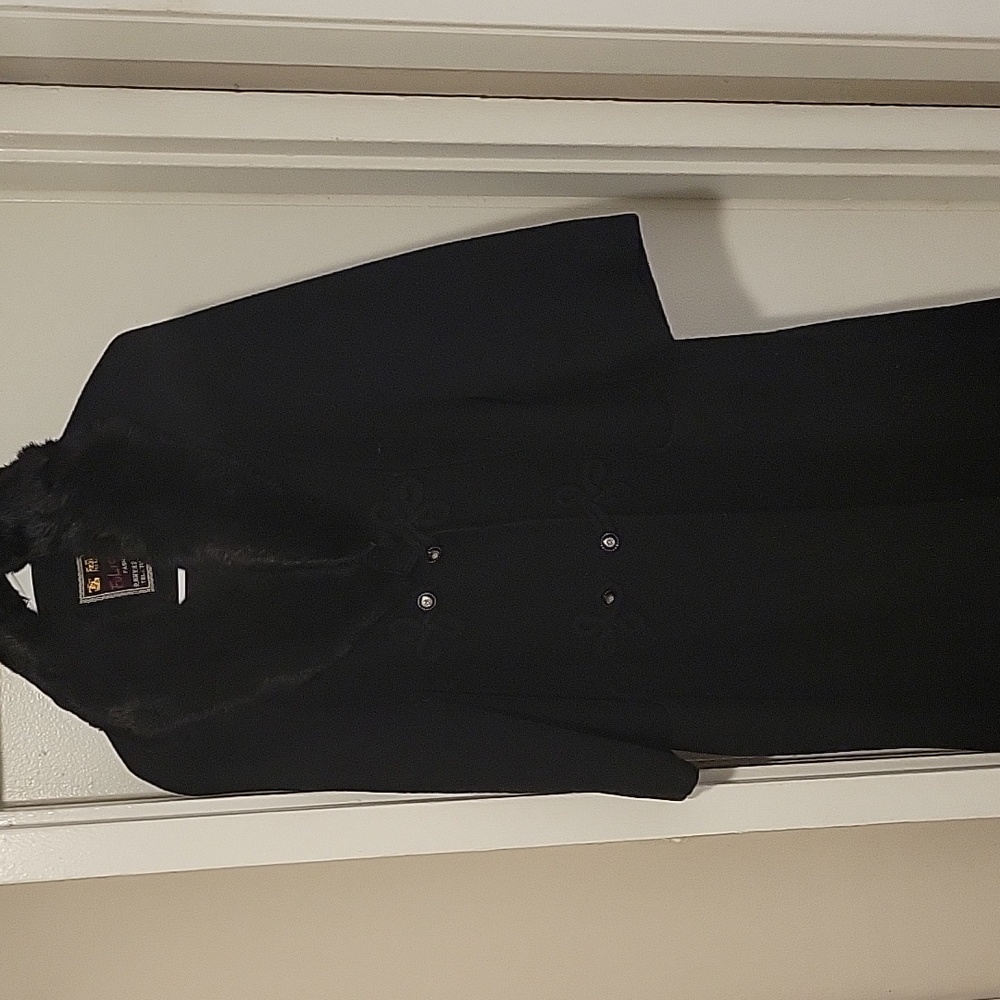 Chic Black Women's Pea Coat
